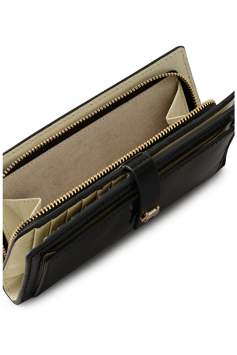 Large Newick Road Leather Bifold Wallet, Alternate, color, BLACK