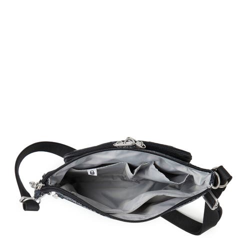 Baggallini Securtex Anti-theft Memento Crossbody Bag In Multi