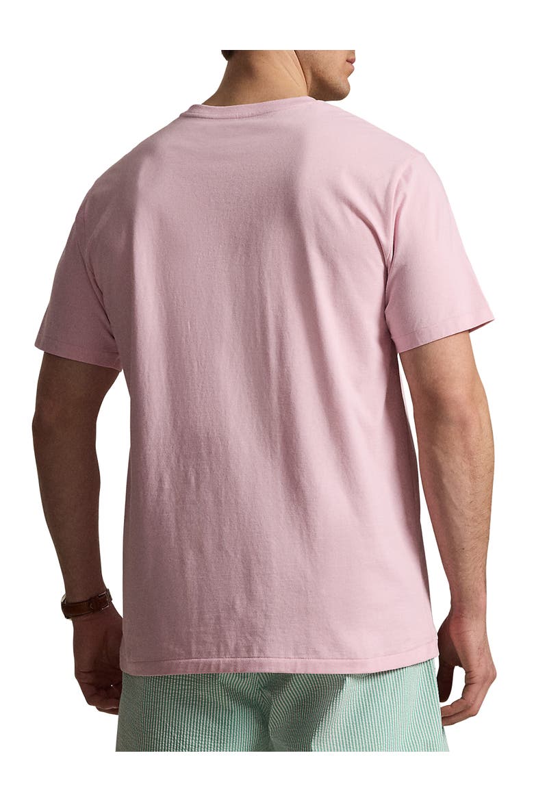 Big & Tall Classic Fit V-neck T-shirt, Alternate, color, GARDEN PINK