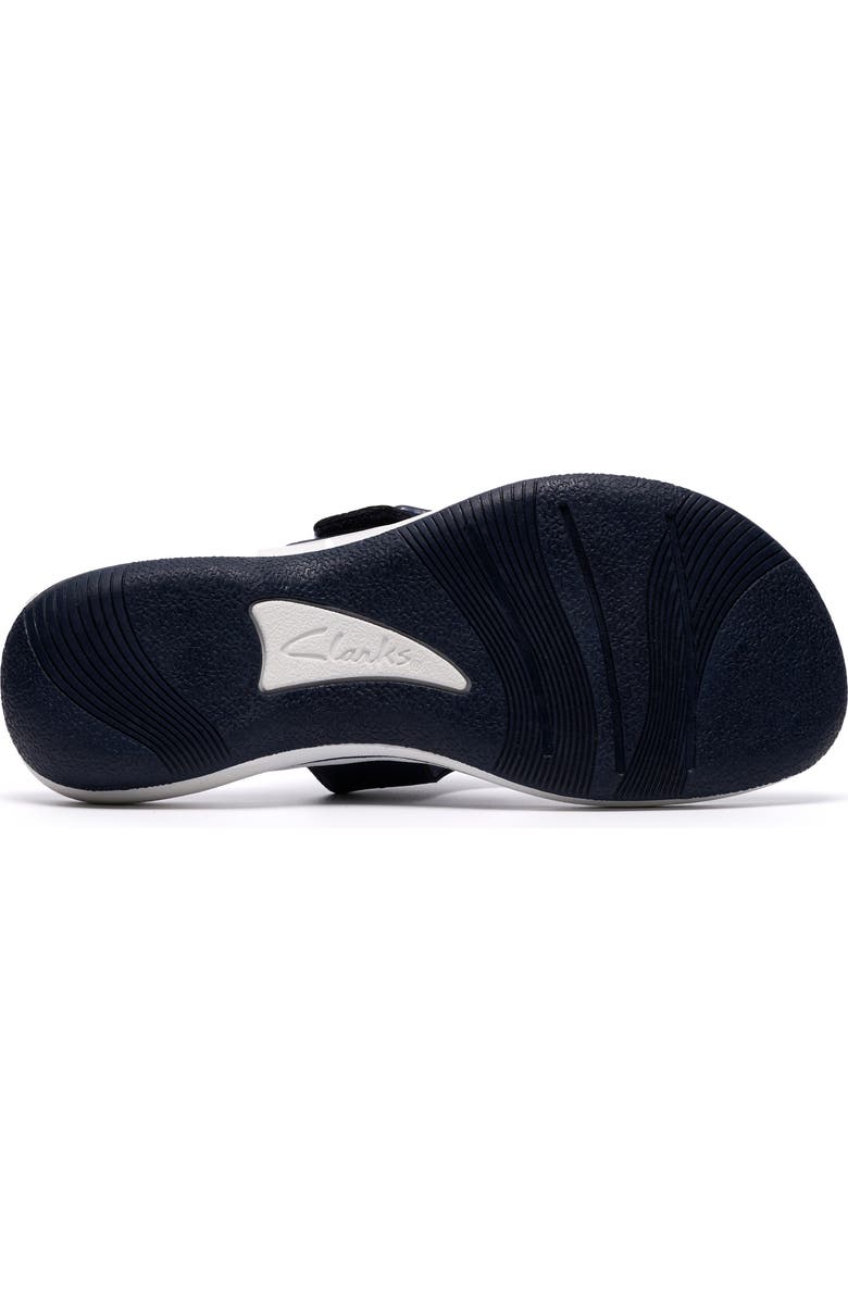 Clarks<sup>®</sup> Breeze Cove Flip Flop, Alternate, color, Navy