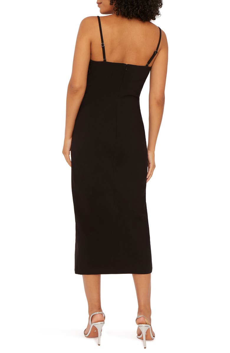 LIKELY Desi Feather Midi Dress, Alternate, color, 
