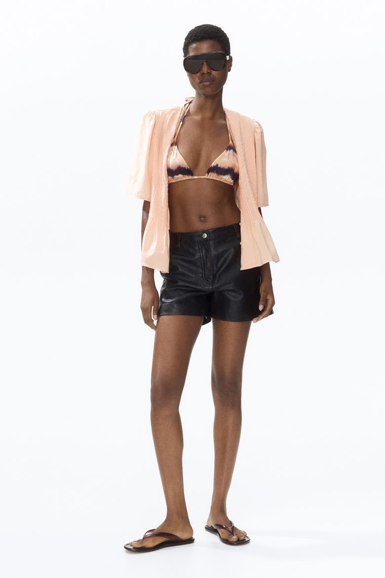 Pintucked Blouse, Alternate, color, Apricot