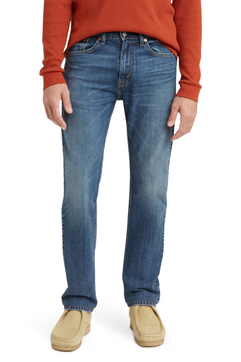505™ Regular Straight Jeans, Main, color, GLOWING