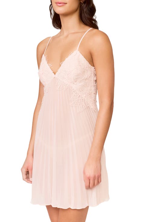 Delight Lace Plissé Chemise