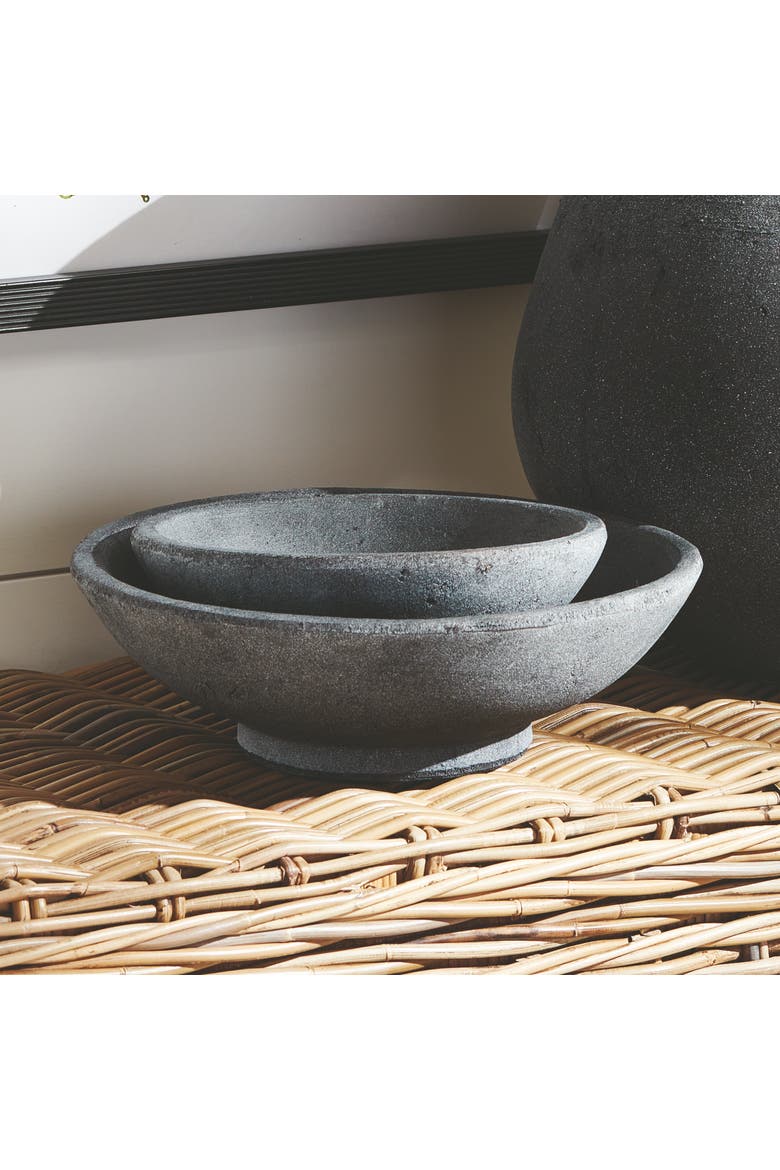 Cedric Decorative Bowls Set of 2, Alternate, color, Black