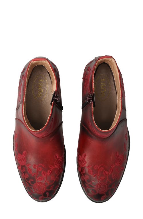 Taos Privilege Bootie In Red
