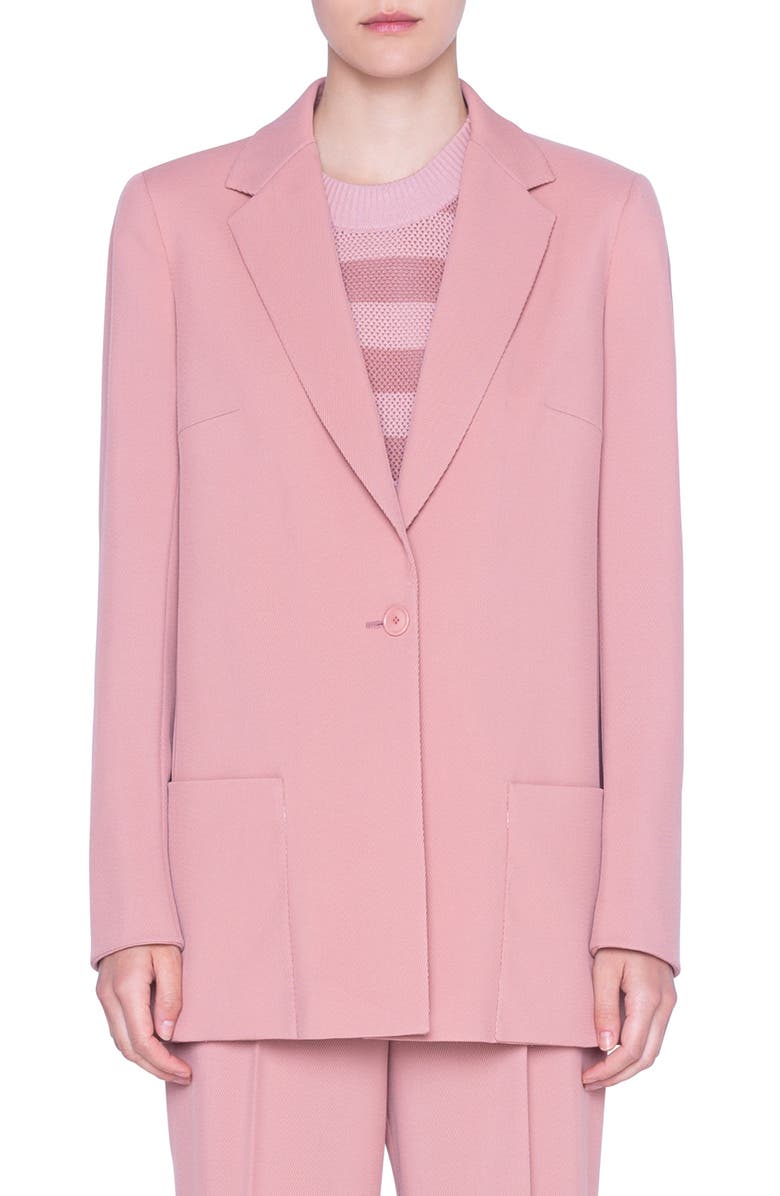 Akris punto Tracksuit Blazer, Main, color, 