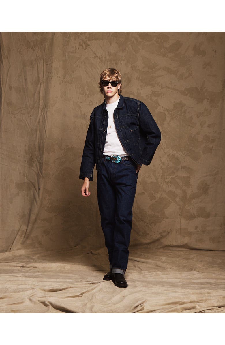 Fortela Buddy Vintage Denim Jacket, Alternate, color, Blue