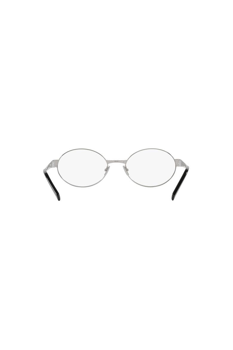 55mm Oval optical glasses, Alternate, color, Silver