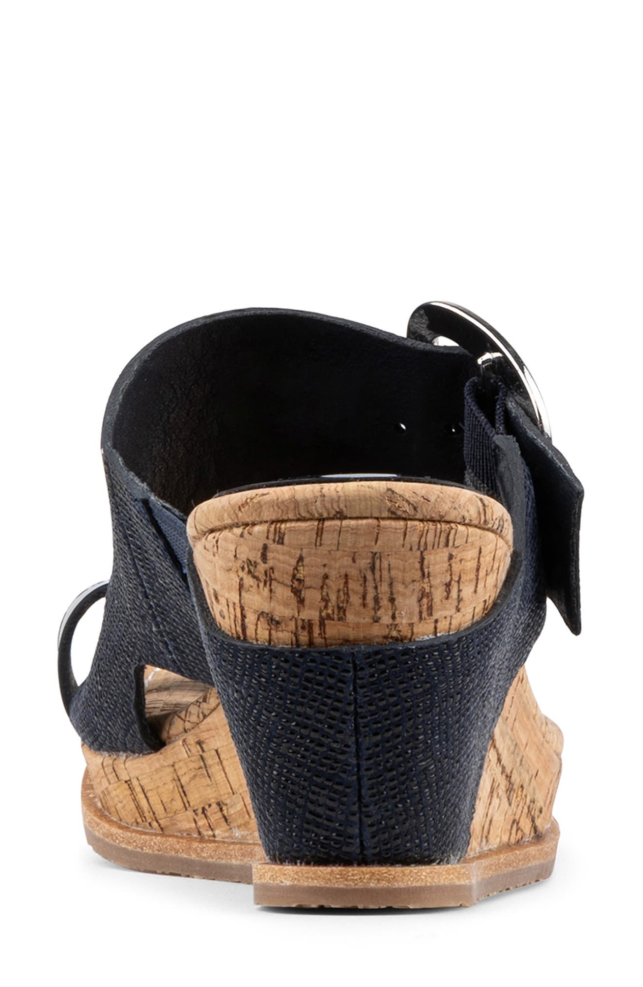 Donald Pliner Joyus Wedge Sandal, Alternate, color, Navy