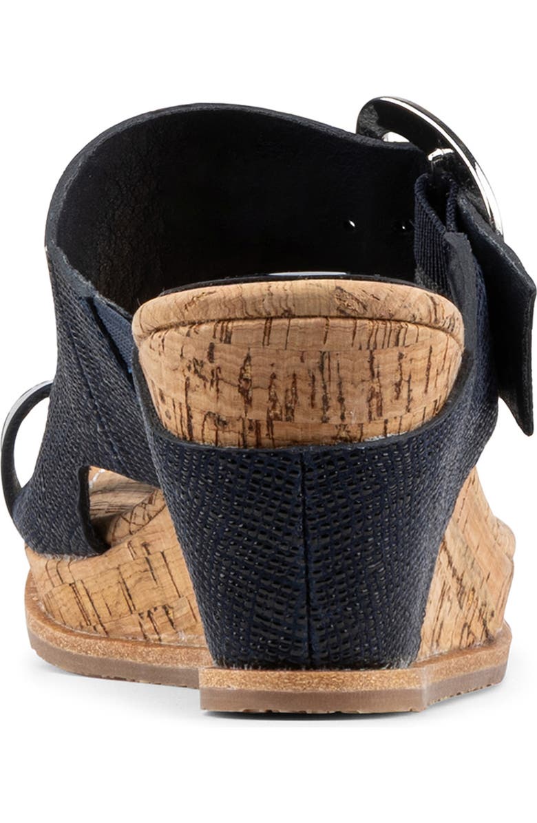 Donald Pliner Joyus Wedge Sandal, Alternate, color, Navy