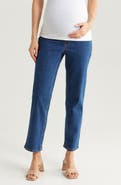 1822 Denim Over the Bump Dad Straight Leg Maternity Jeans