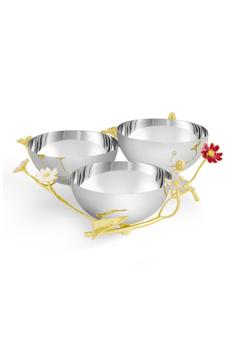 Wildflower Triple Dish, Alternate, color, SILVER MULTI