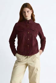 FURNIQ UK Juliet Suede Shirt