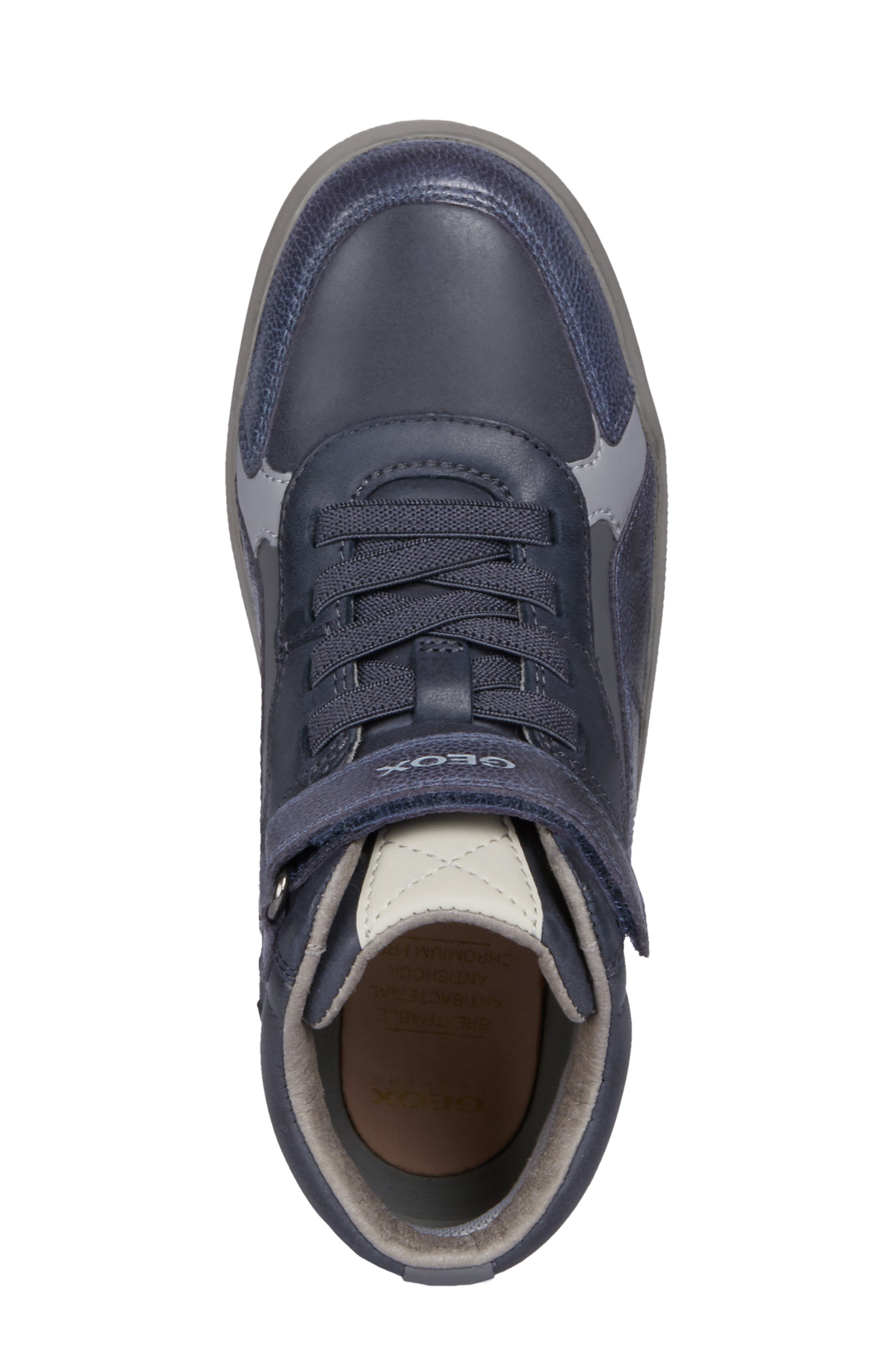 Geox Arzach 15 High Top Sneaker, Alternate, color, 