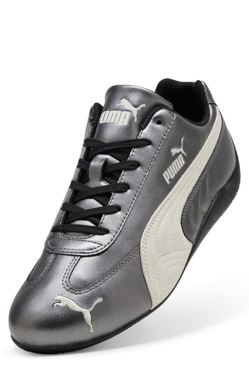 Puma Speedcat Metallic Unisex Shoes In Silver