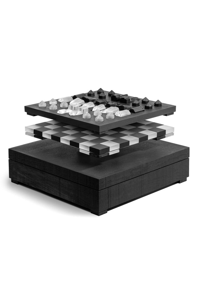 Orrefors x JAY3LLE Crystal Chess Set, Main, color, 