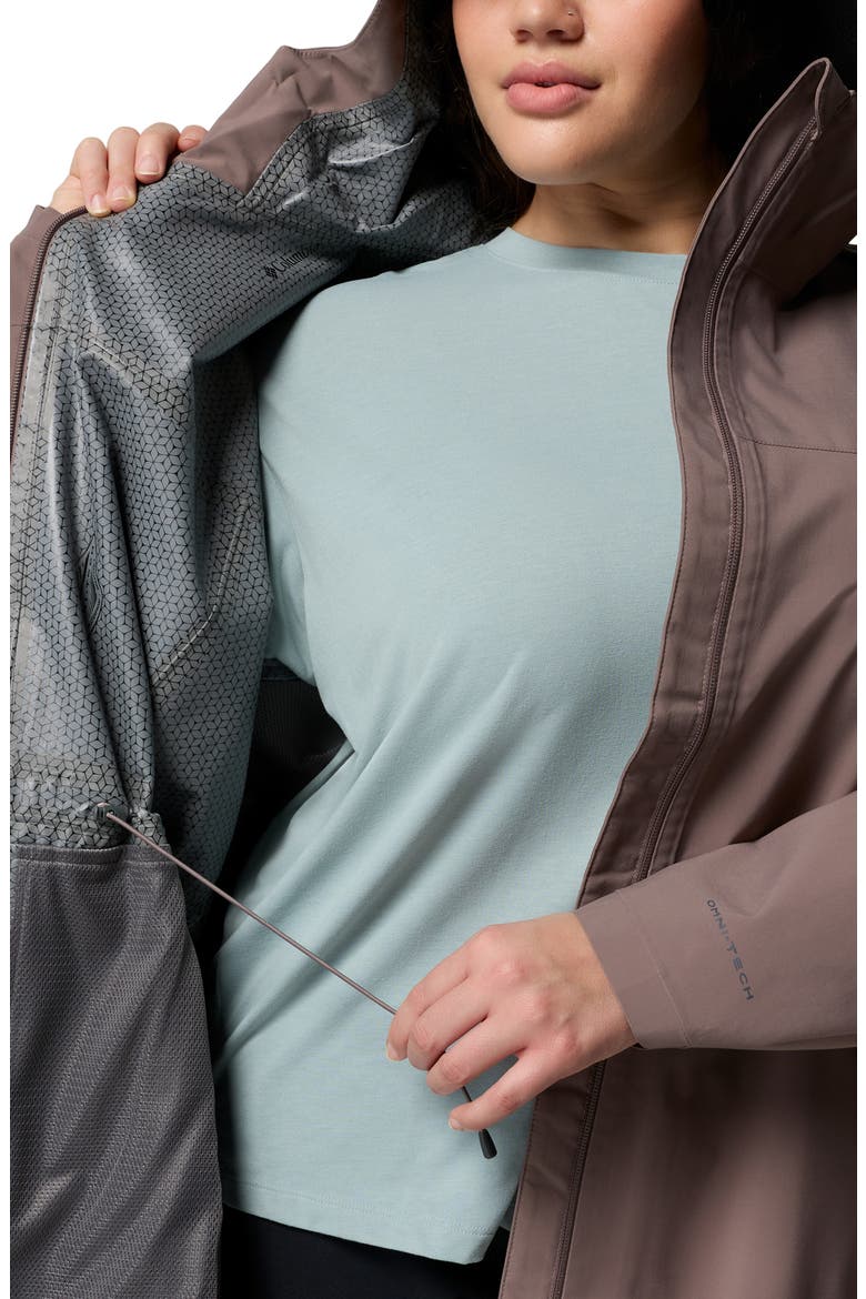 Weekend Adventure II Long Jacket, Alternate, color, IRON
