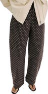 MANGO Dot Balloon Jeans