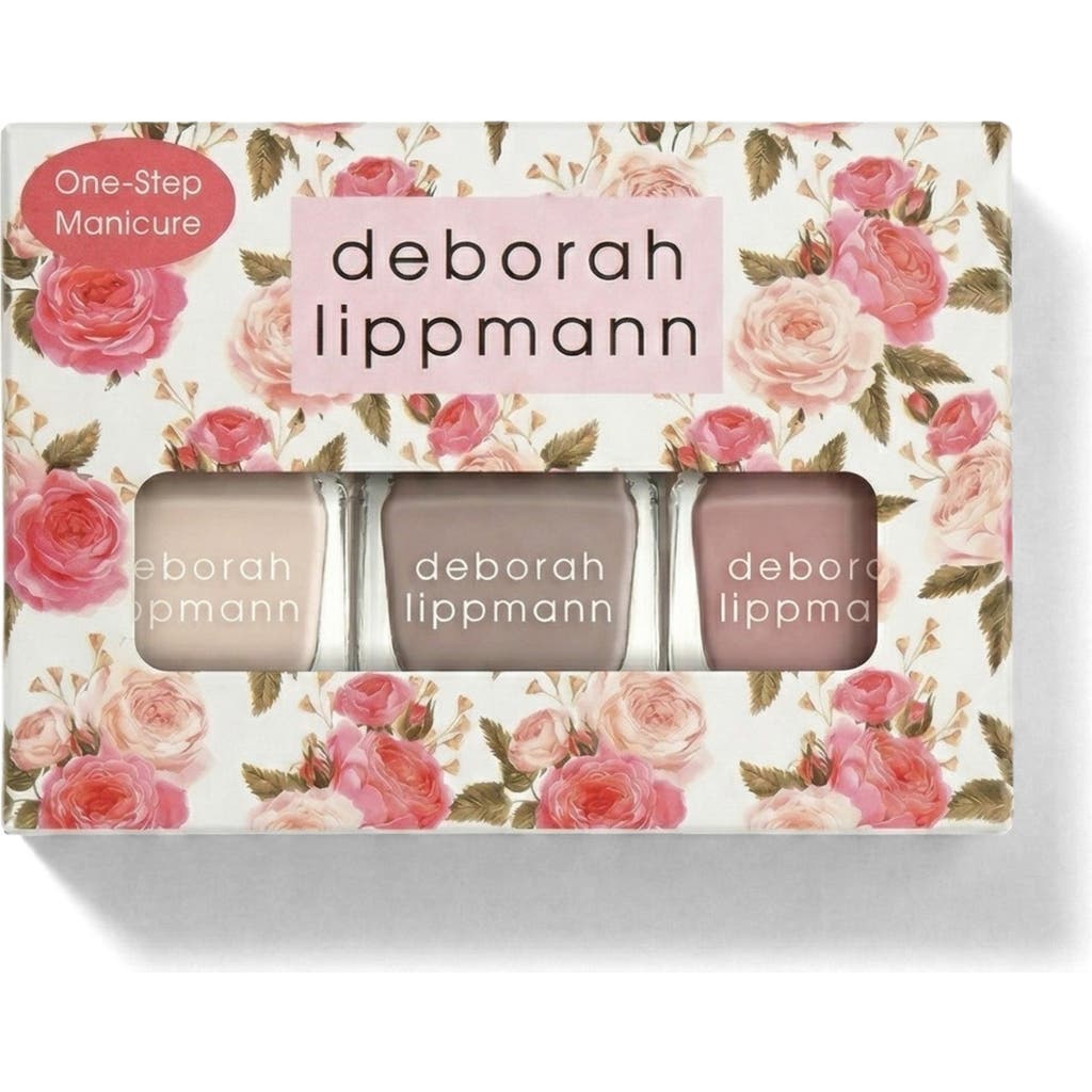 Deborah Lippmann Pinky Swear 3-piece Nail Color Set In Multi