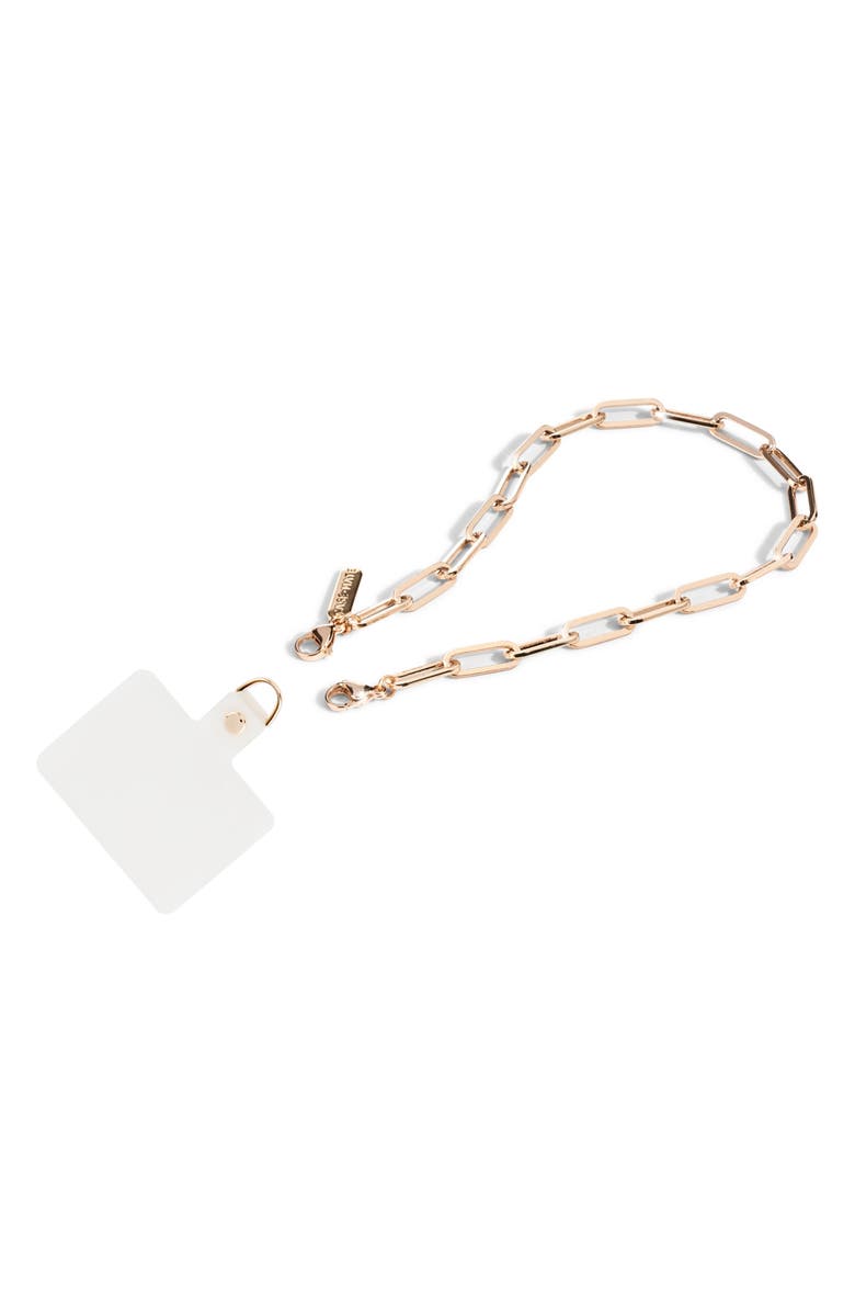 Case-Mate<sup>®</sup> Linked Charm Phone Chain, Alternate, color, Gold