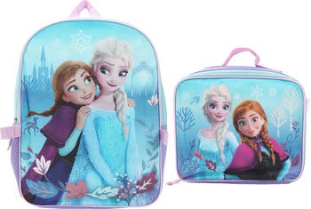 Kids' Frozen Backpack with Lunch Bag