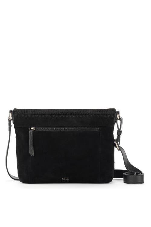 The Sak Melrose Crossbody Leather Bag In Black