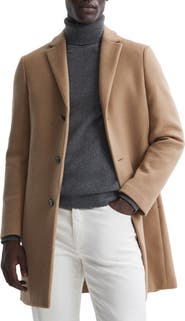 Reiss Gable Wool Blend Overcoat