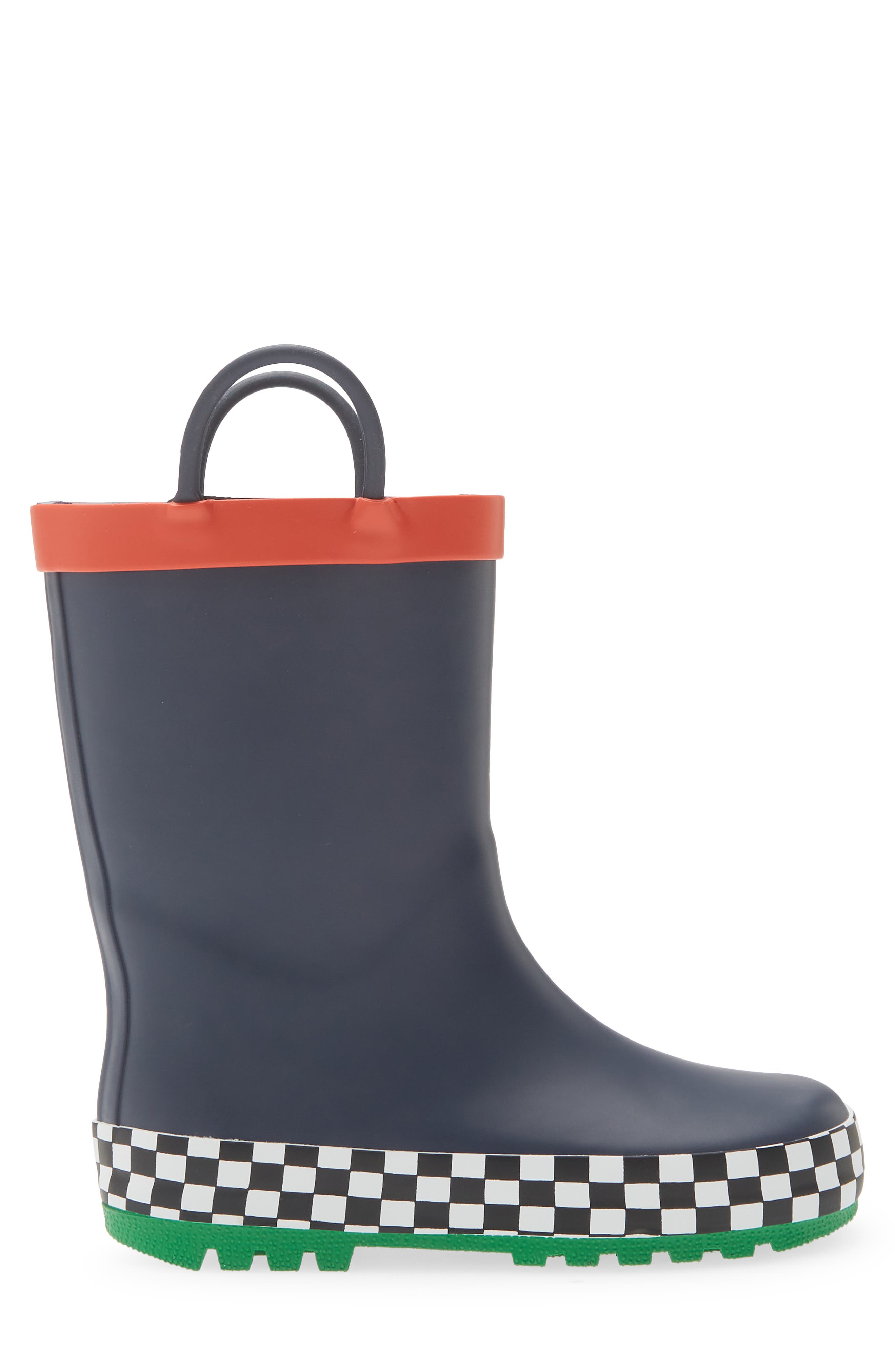 Kids' Storm Rain Boot, Alternate, color, BLUE MULTI
