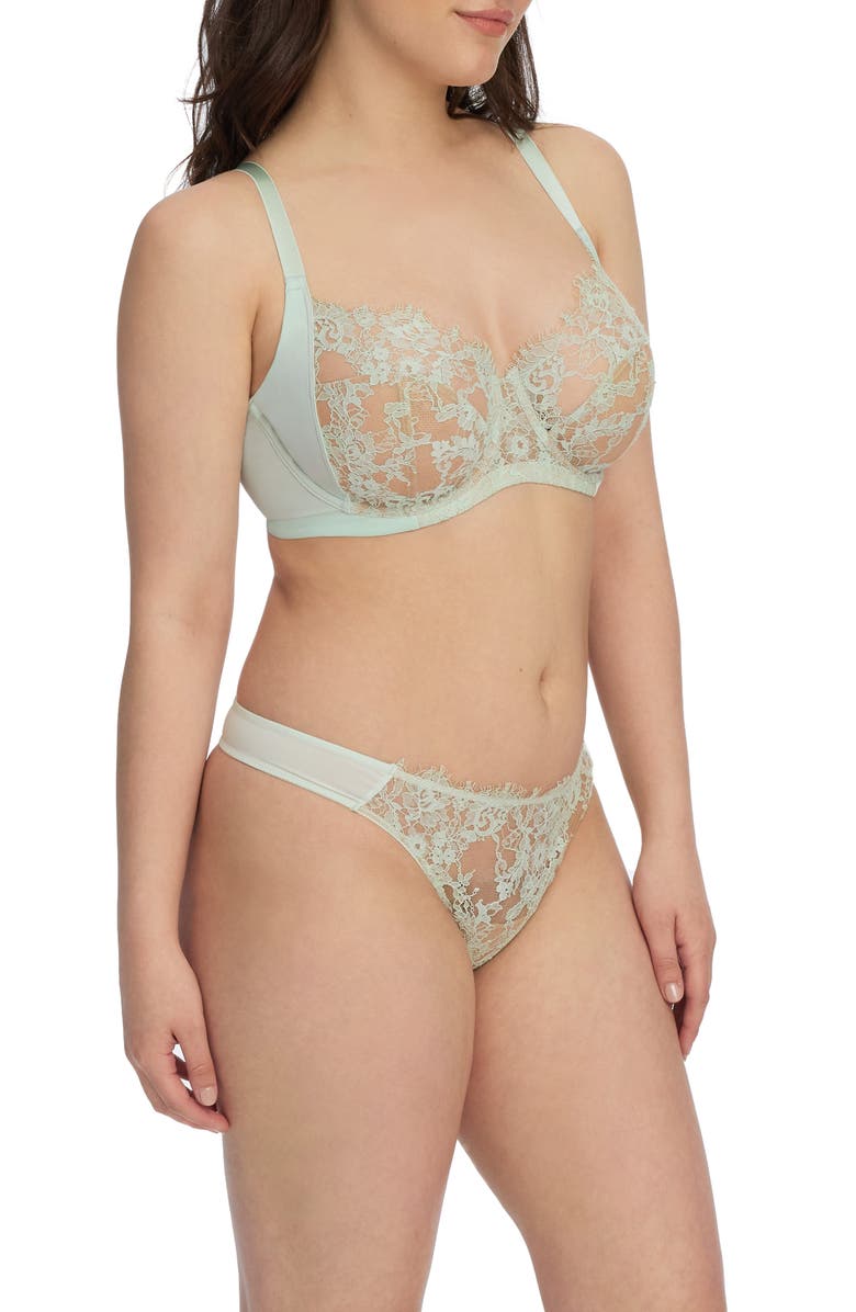 Skarlett Blue Entice Underwire Full Coverage Bra, Alternate, color, Seafoam/Ny