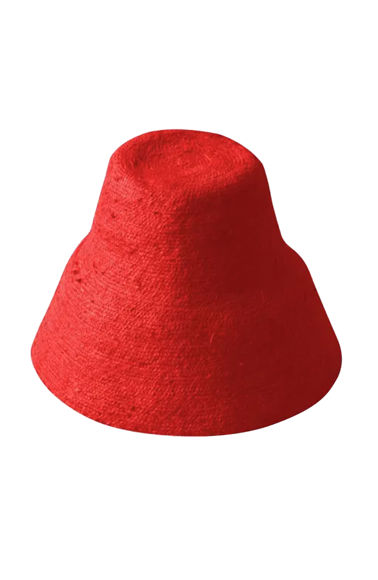 BRUNNA.CO The Naomi Jute Straw Hat, Main, color, Red