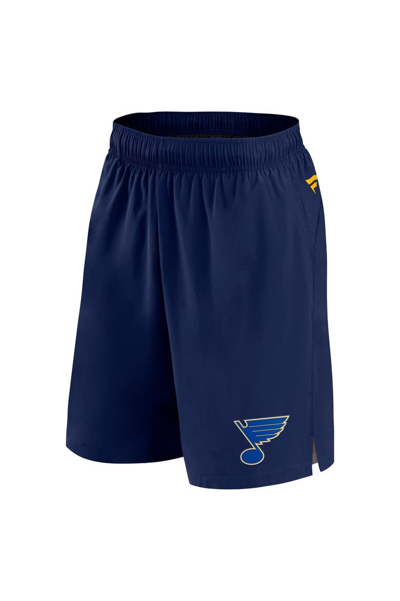 Men's Fanatics  Navy St. Louis Blues Authentic Pro Tech Shorts, Alternate, color, Navy