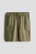 H&M Cargo Twill Shorts