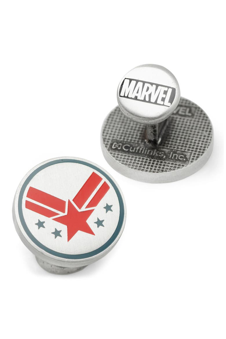 War Machine Cuff Links, Alternate, color, RED