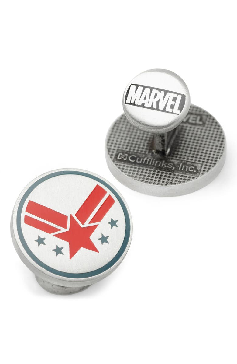 Cufflinks, Inc. War Machine Cuff Links, Alternate, color, Red