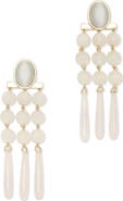 Ramy Brook Elisa Agate Chandelier Earrings