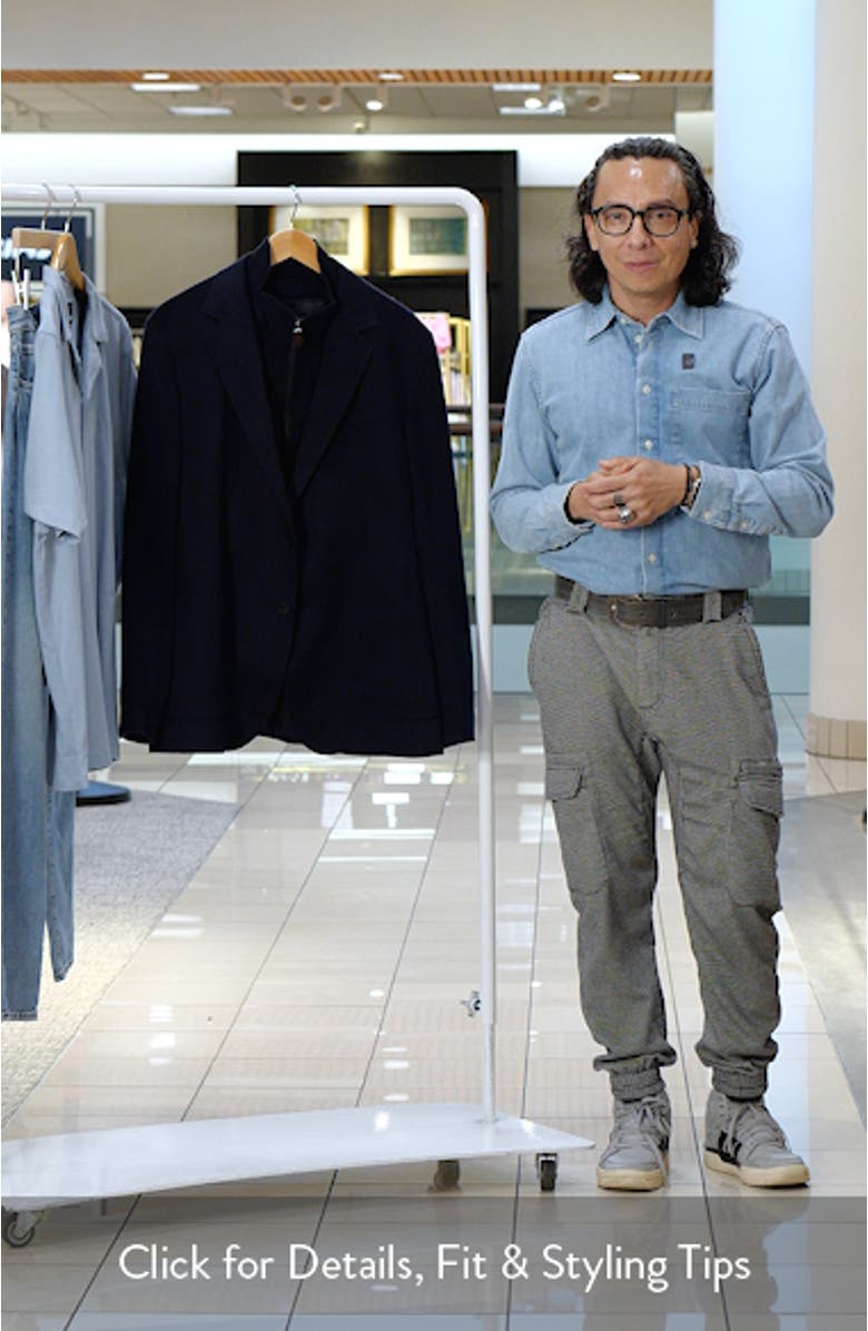 Textured Navy Sport Coat, sales video thumbnail