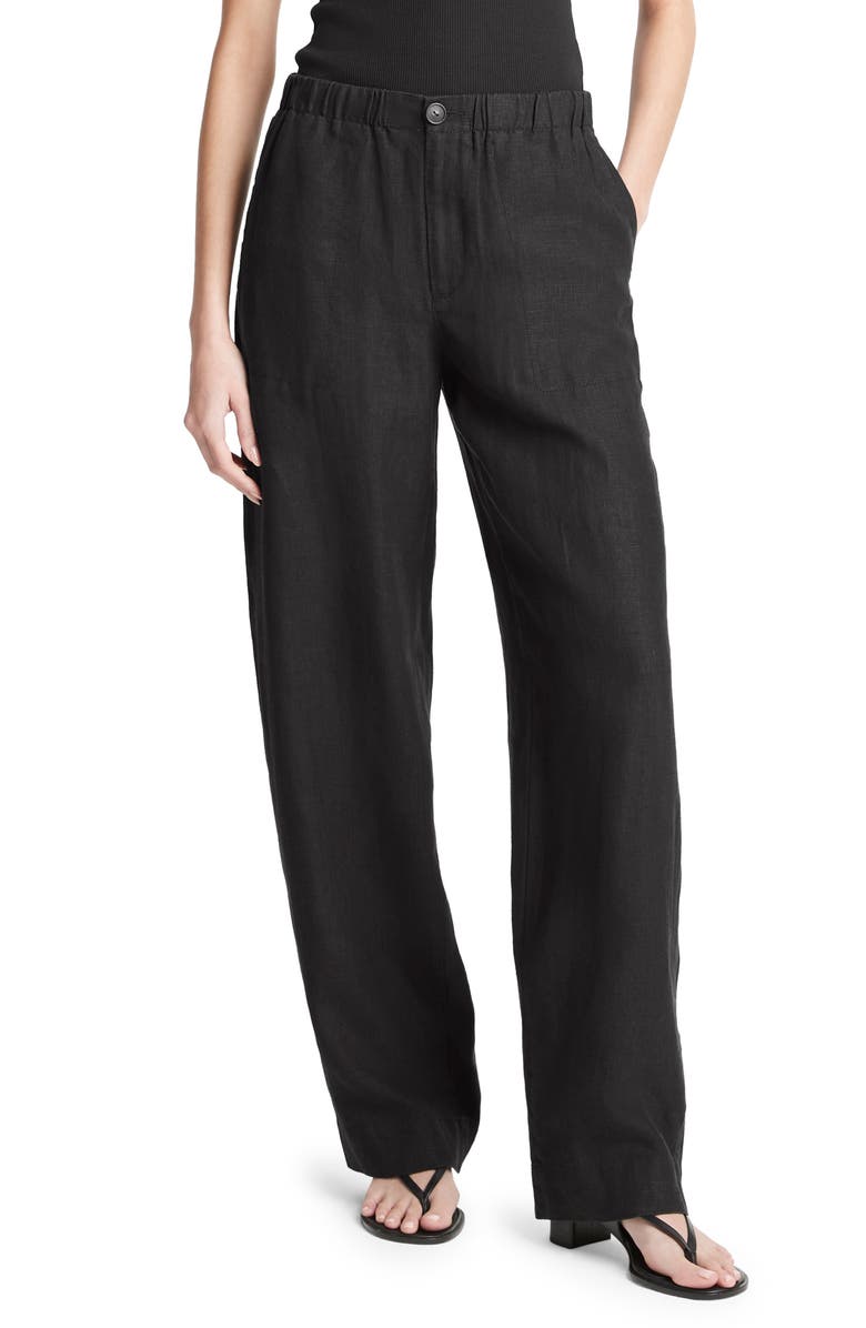 Vince Hemp Utility Pants, Main, color, Black