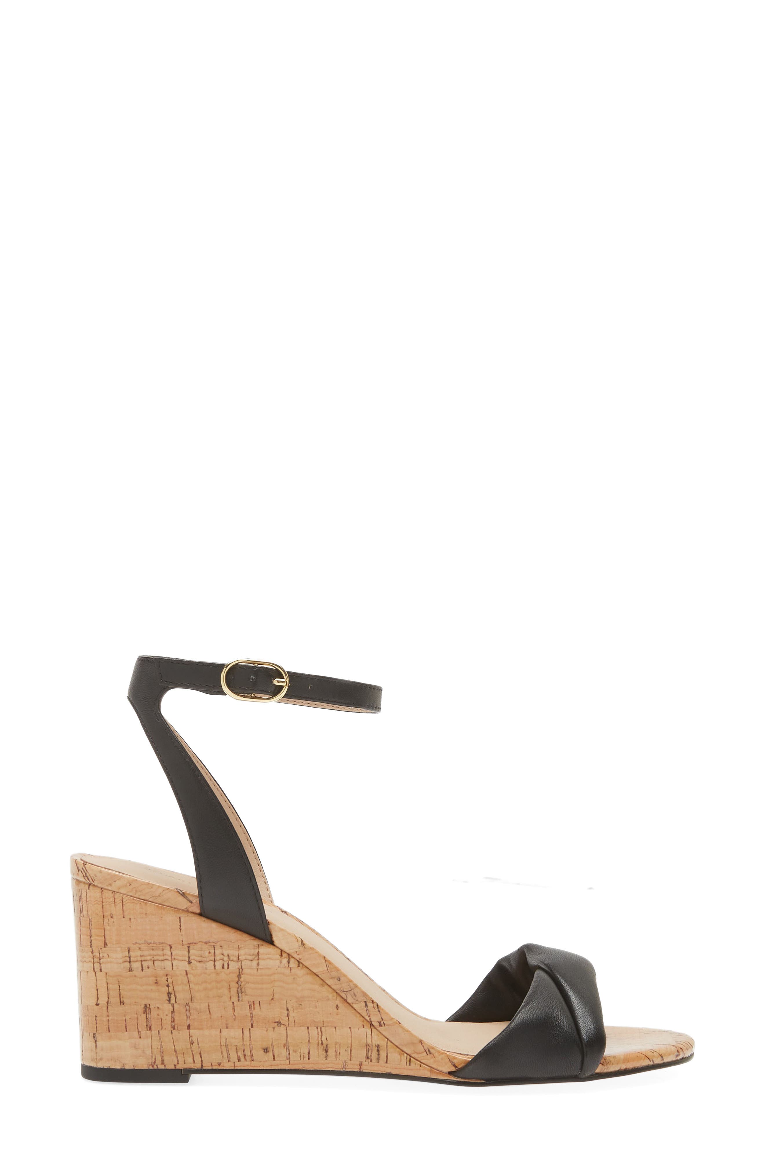 Stuart Weitzman Everly Wedge Sandal, Alternate, color, 