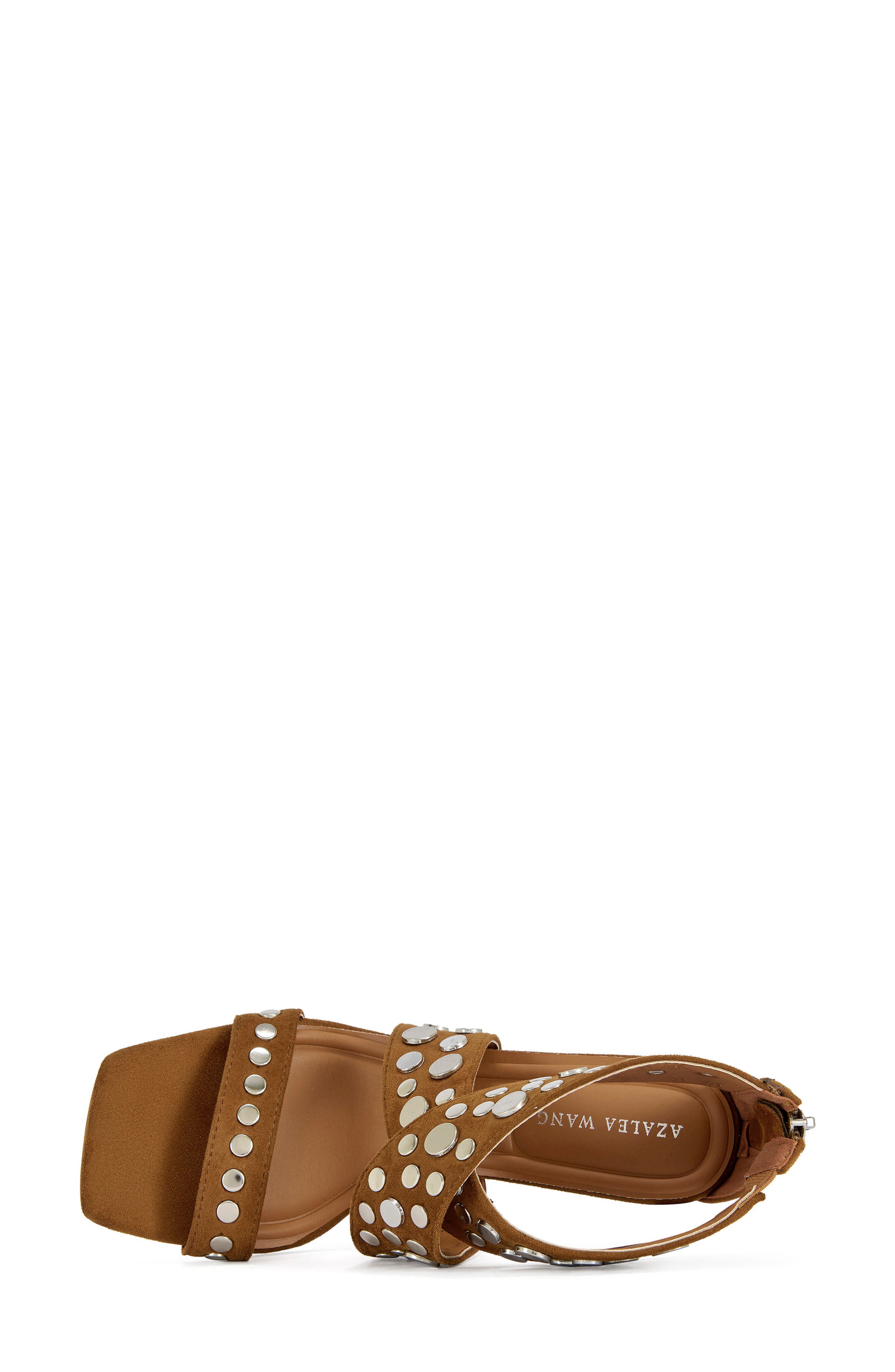 AZALEA WANG Arte Studded Sandal, Alternate, color, 