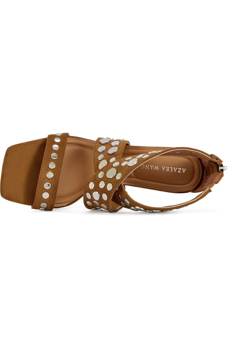 AZALEA WANG Arte Studded Sandal, Alternate, color,