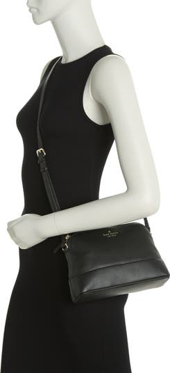 southport ave hannah leather crossbody bag