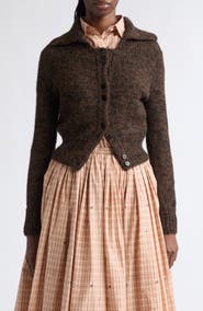 Meruert Tolegen Hand Knit Alpaca Cardigan