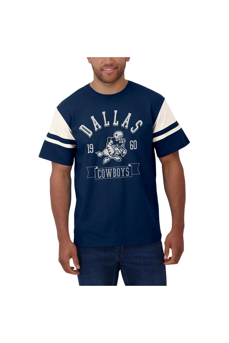 Men's Darius Rucker Collection by Fanatics  Navy Dallas Cowboys Throwback T-Shirt, Alternate, color, Navy