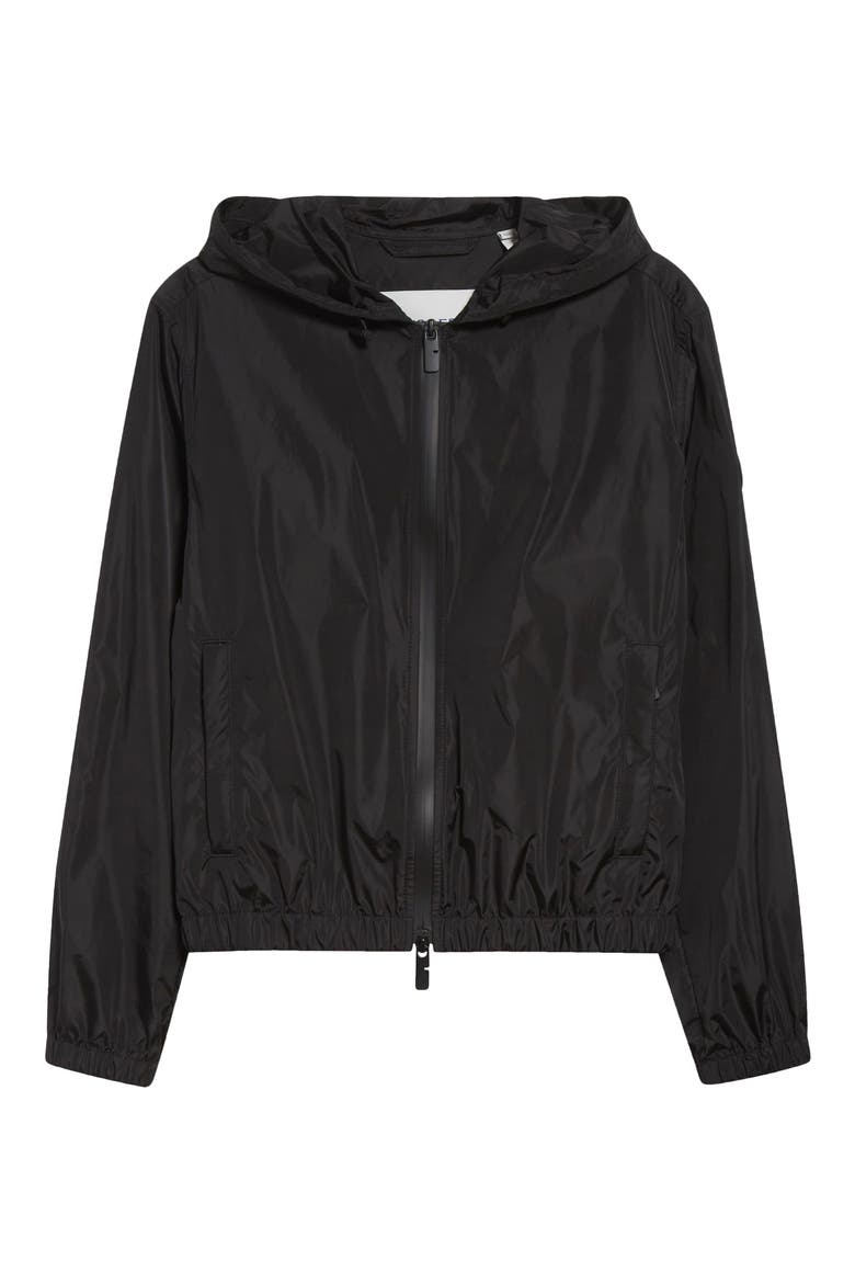 Nelson Knight Stamp Hooded Jacket, Alternate, color, BLACK