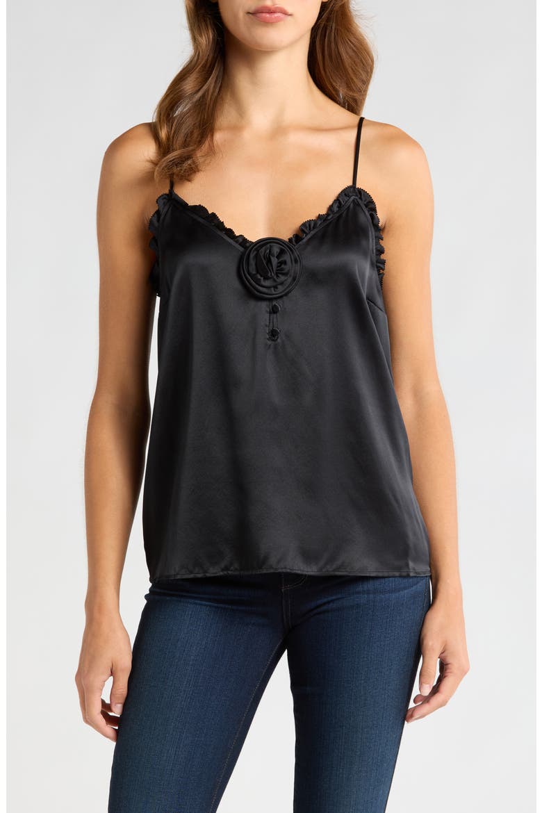 Reina Rosette Silk Camisole video