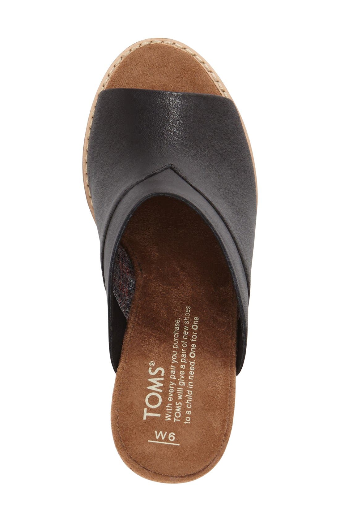 TOMS 'Majorca' Mule Sandal, Alternate, color, 