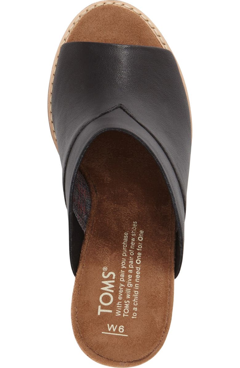 TOMS 'Majorca' Mule Sandal, Alternate, color,