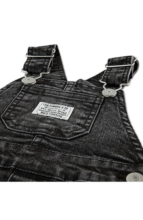 Levi's Denim Overalls In Black