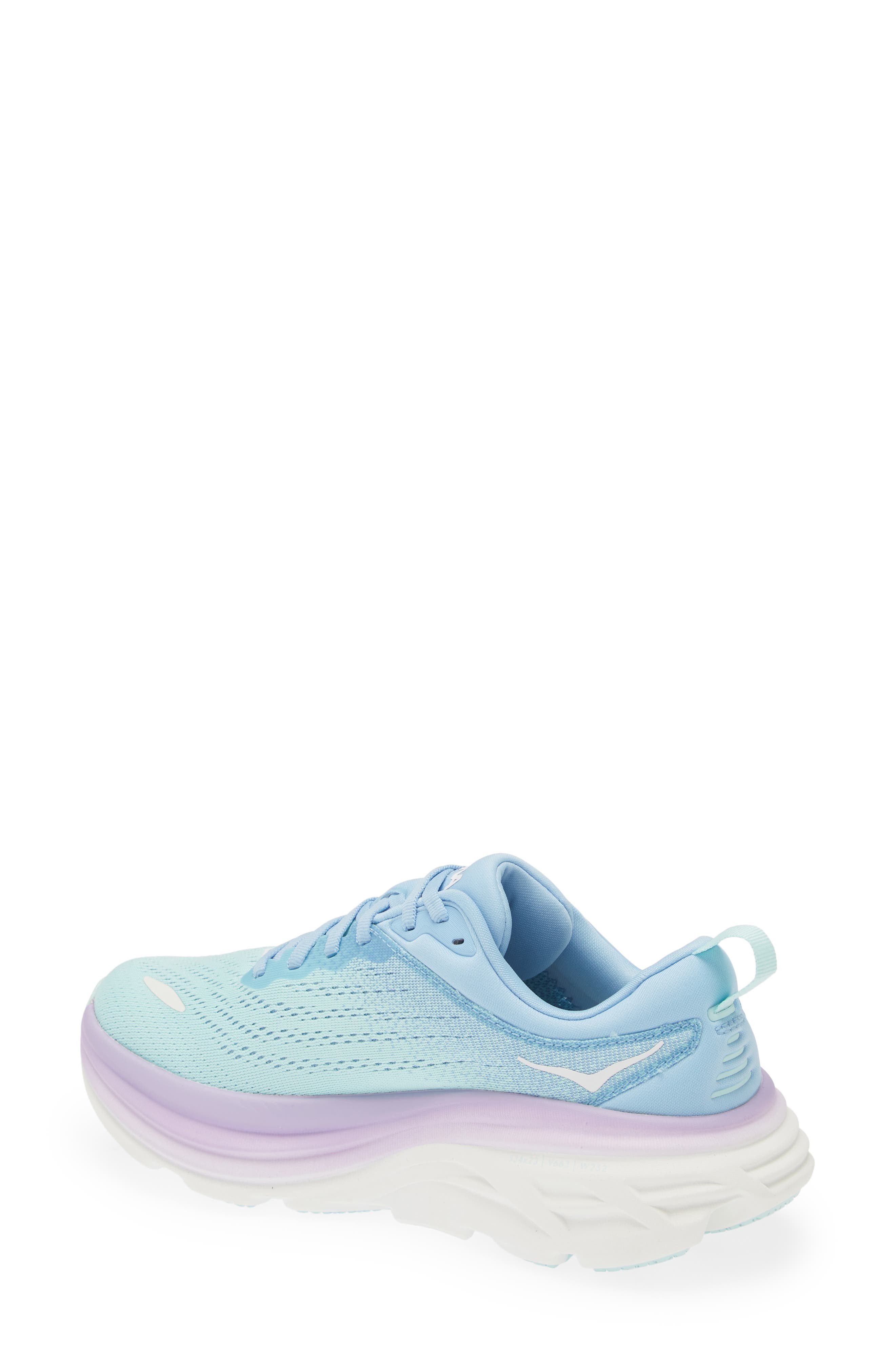 Bondi 8 Running Shoe, Alternate, color, AIRY BLUE / SUNLIT OCEAN